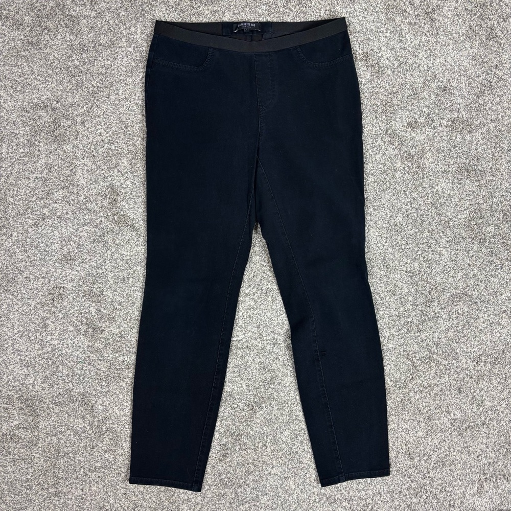 Lafayette 148 Pull On Stretch‎ Denim Pants Size S